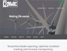 Tablet Screenshot of dave-app.com